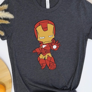 Iron Man, Little Hero Tshirt, Avengers shirt, Mini Hero Shirt, Baby Hero Shirt, Gift Shirt Cartoon Tshirt, Hero,Baby Superheroes Shirts