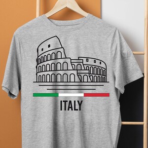 Italy Colosseum T-Shirt, Italia T Shirt,Italy Flag Tee,Italian Gift Ideas,Italy National Flag T-Shirt,Italian Birthday Gift,Italian Gift Tee