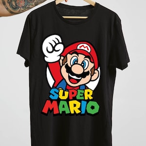 Super Mario Bros. T-Shirt: Unisex Cartoon Hero Tee