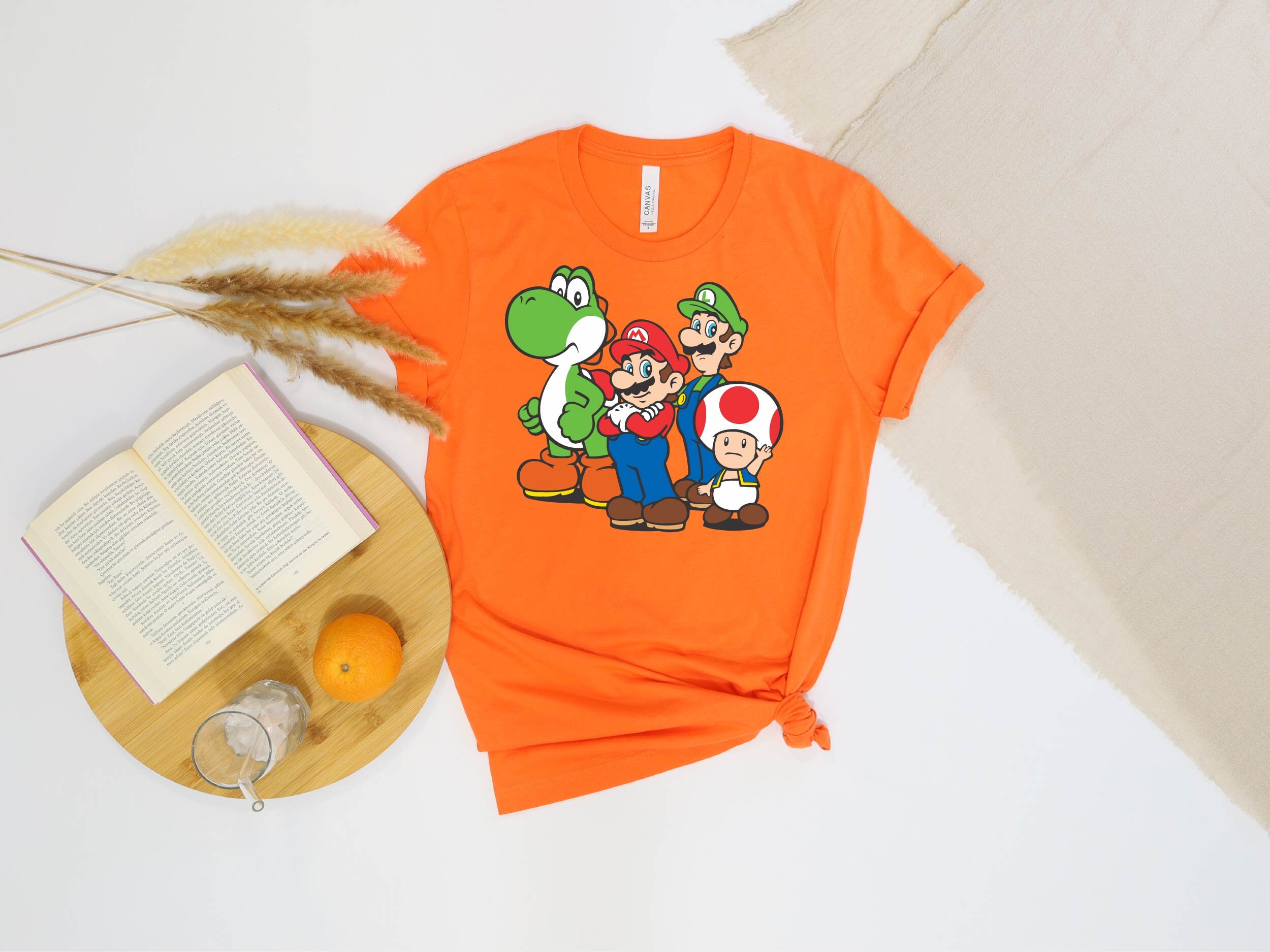Super Mario Shirt, Super Mario Birthday Gift Shirt, Super Mario Bros