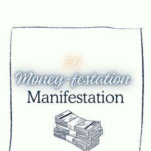 Cartas de Manifestación Finanzas | Afirmaciones de dinero y plan de ahorro PDF | Manifestando Independencia Financiera | Conjunto de descarga digital