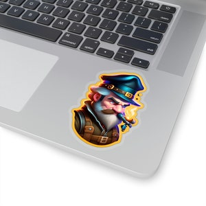 Grumpy Quartermaster Sticker - 2&quot;X2&quot;/4&quot;X4&quot;/6&quot;X6&quot;
