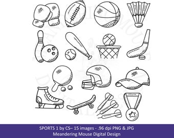 SPORTS 1 by CS - Digi Stamps