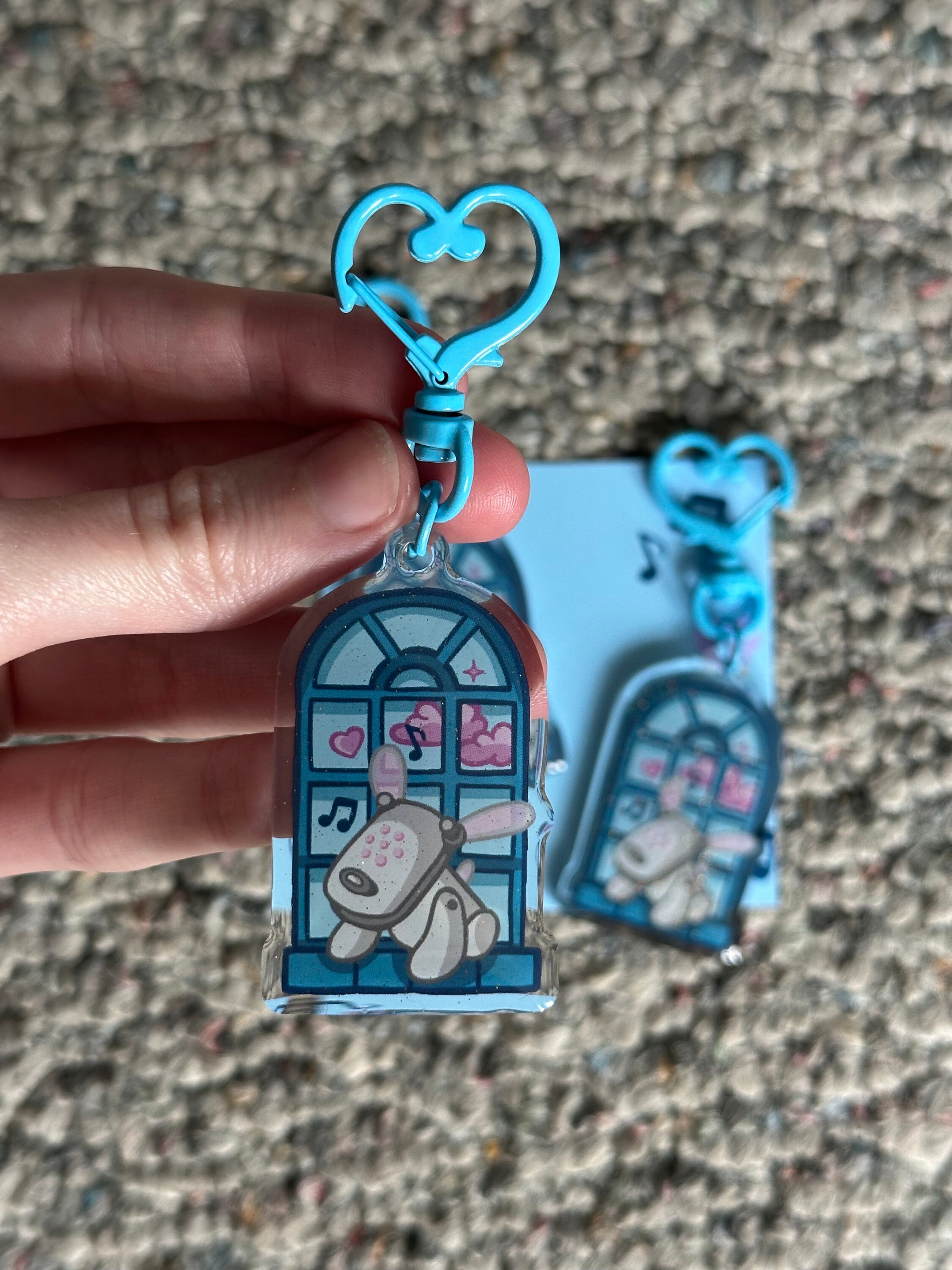 【2000Archives】24fw 2000 ARCHIVES ID KEYRING Idog Keychain - 2000s Nostalgia - Double Sided Keychain