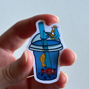Holographic Club Penguin Stickers: 2000s Nostalgia, Water Resistant afbeelding 5