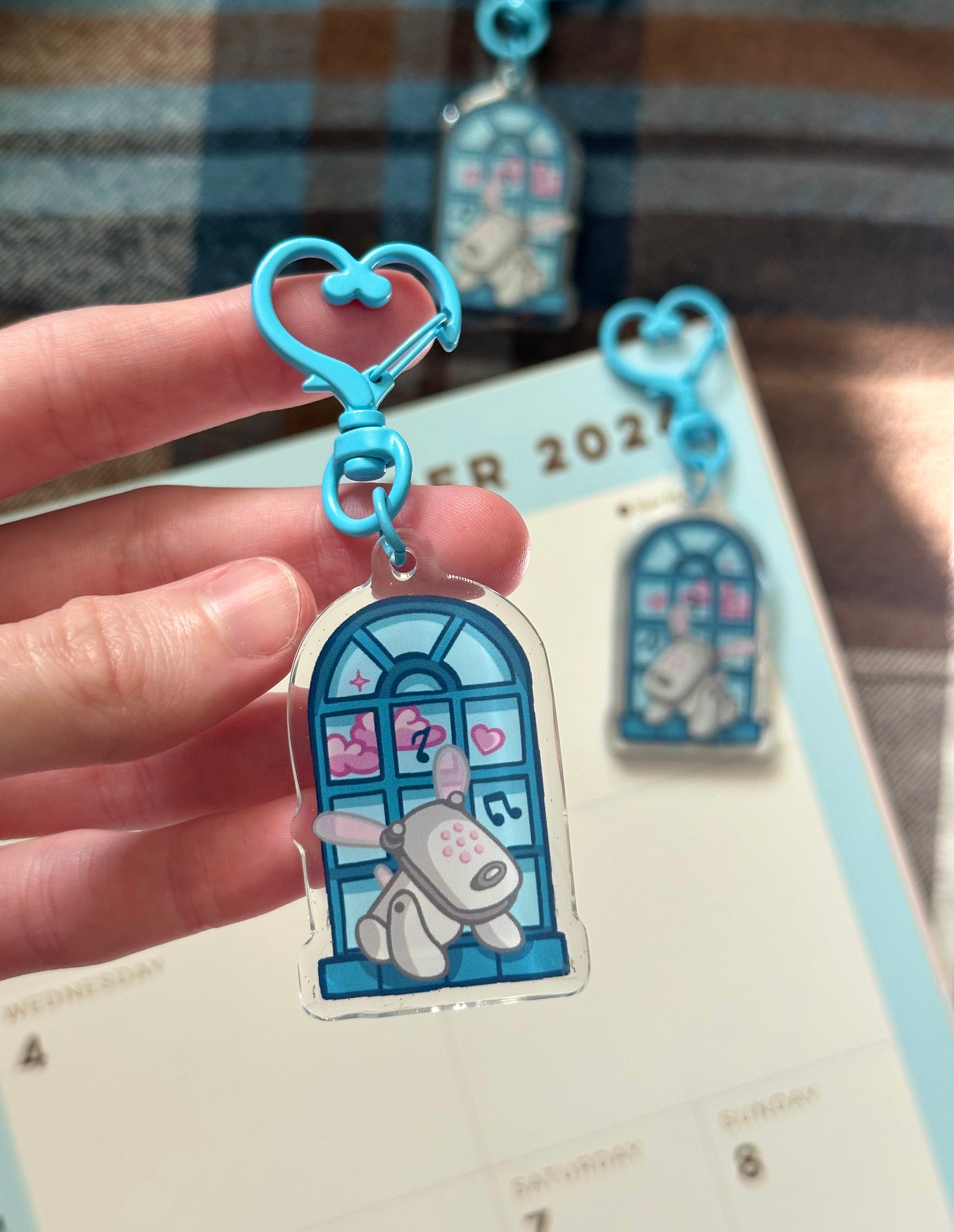 Idog Keychain - 2000s Nostalgia - Double Sided Keychain