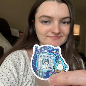 Holographic Club Penguin Stickers: 2000s Nostalgia, Water Resistant afbeelding 12