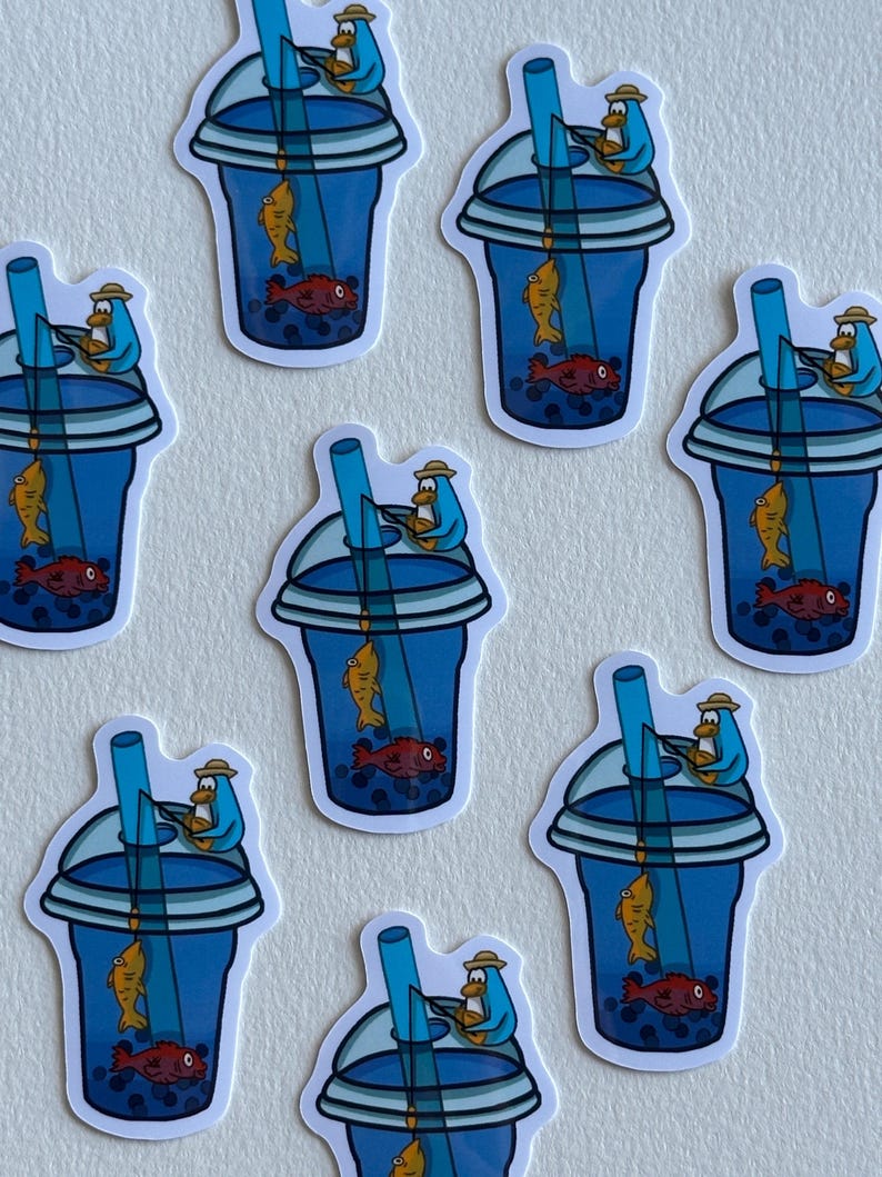 Holographic Club Penguin Stickers: 2000s Nostalgia, Water Resistant afbeelding 16
