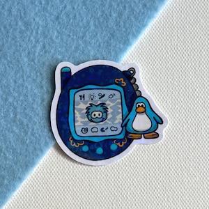 club penguin stickers - 2000s nostalgia - virtual game stickers - penguin stickers