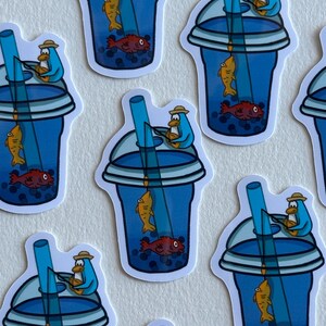Holographic Club Penguin Stickers: 2000s Nostalgia, Water Resistant afbeelding 8