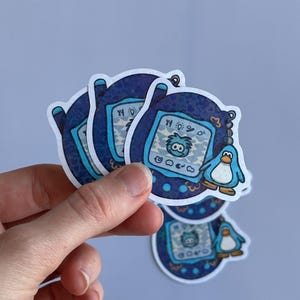 Holographic Club Penguin Stickers: 2000s Nostalgia, Water Resistant afbeelding 11