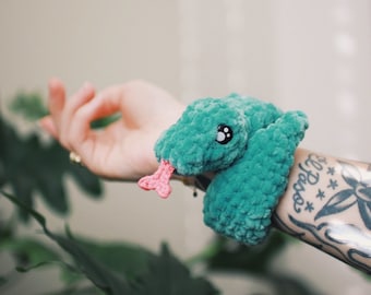 Gehäkeltes Klack-Armband Schlange PDF | Amigurumi Zubehör