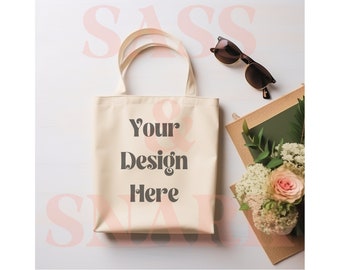 Tote Bag Mockup - Mockup Bundle for Printful POD mockup, Tote bag mock up to Fast track your Print on Demand Business!