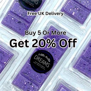 Dreams Soy Wax Melts. Extra Strong. Over 85 Scents. 55g Bars.