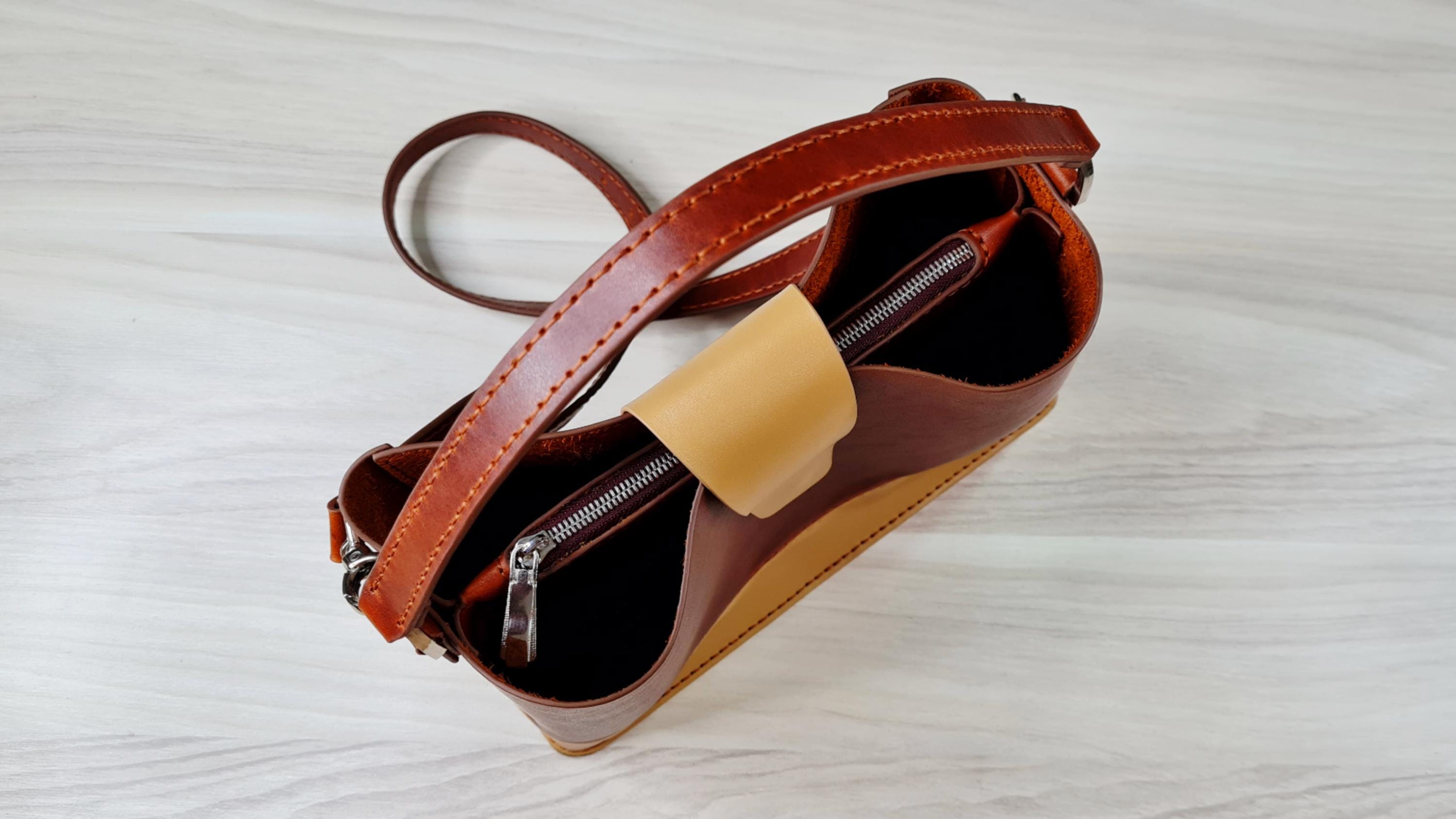 PDF Pattern _ Digital Pattern _ Leather Woman Bag Pattern _ Dina ...