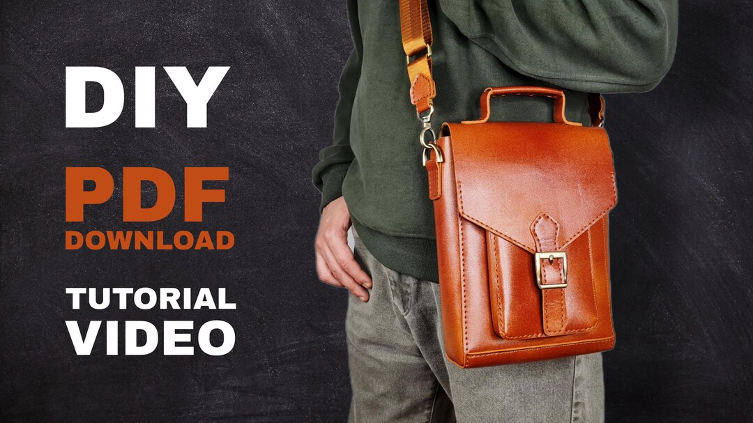 PDF Pattern _ Digital Pattern _ Crossbody Bag Pattern _ Aria _ Leather ...