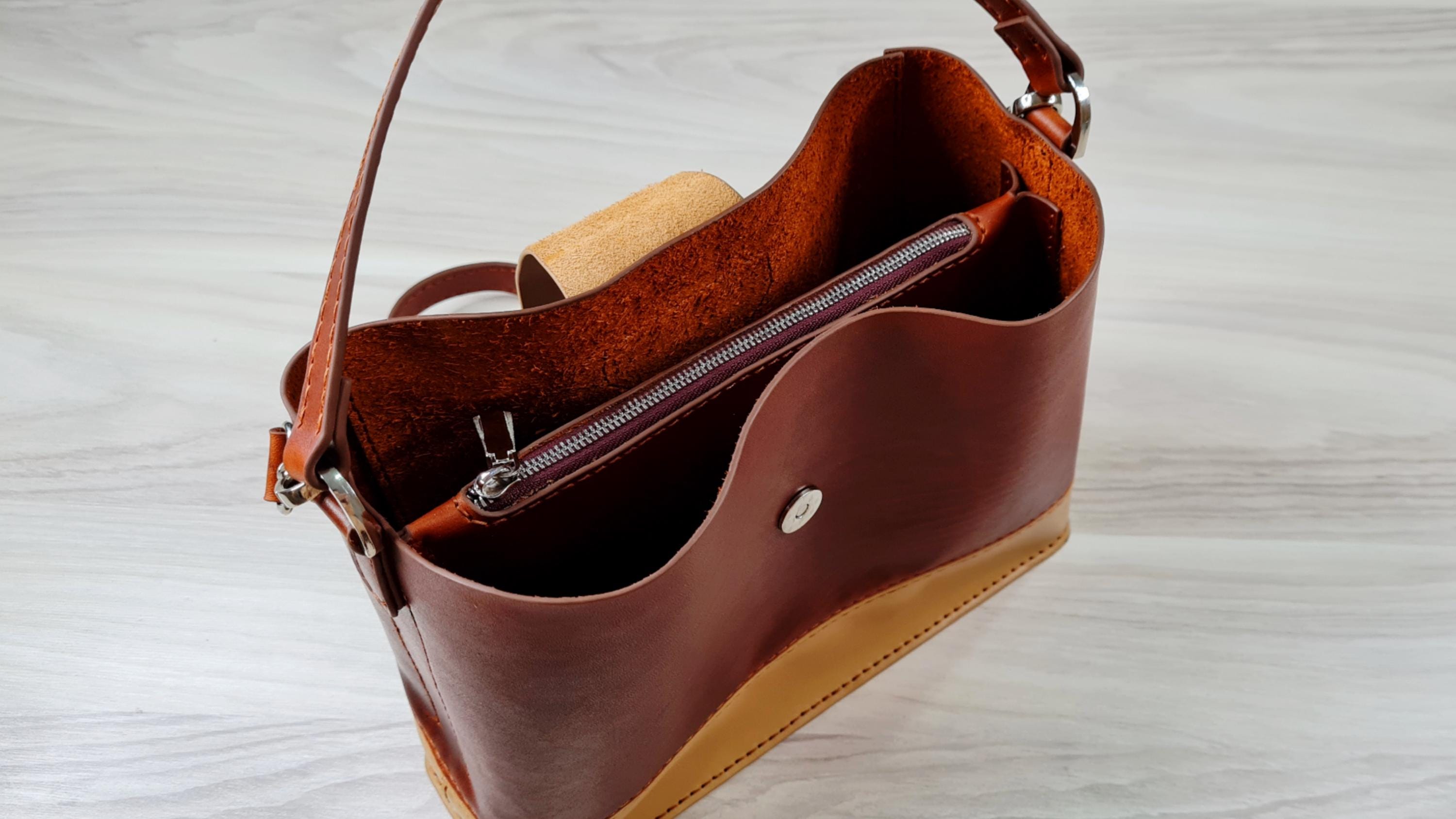 PDF Pattern _ Digital Pattern _ Leather Woman Bag Pattern _ Dina ...