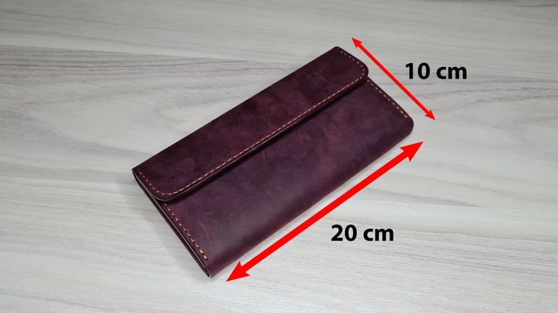 PDF Pattern Download _ Long Wallet Pattern _ Leather Handbag - Etsy