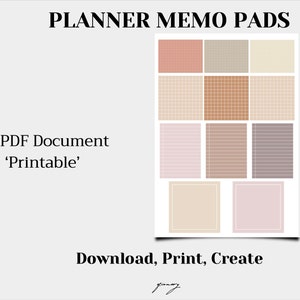 Digital Printable Sticky Notes
