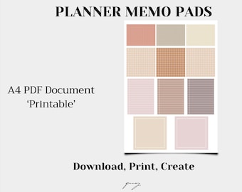 Digital Printable Sticky Notes