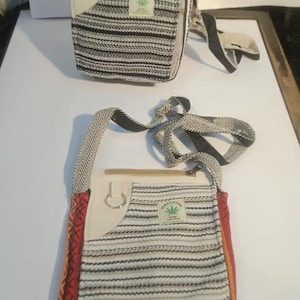 Eco-Friendly Hemp Crossbody Bag, Hemp Tote Bag, Hemp Shoulder Bag Purse, hemp cotton bag, best hemp bag, hemp fashion Hemp Gift for Her.
