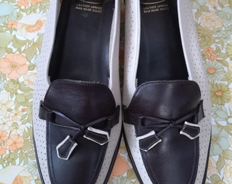 1960s/70s vintage shoes UK 6.5 by Church's brown and cream