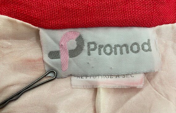 Raspberry pink/red spring jacket/blouse size M by… - image 8