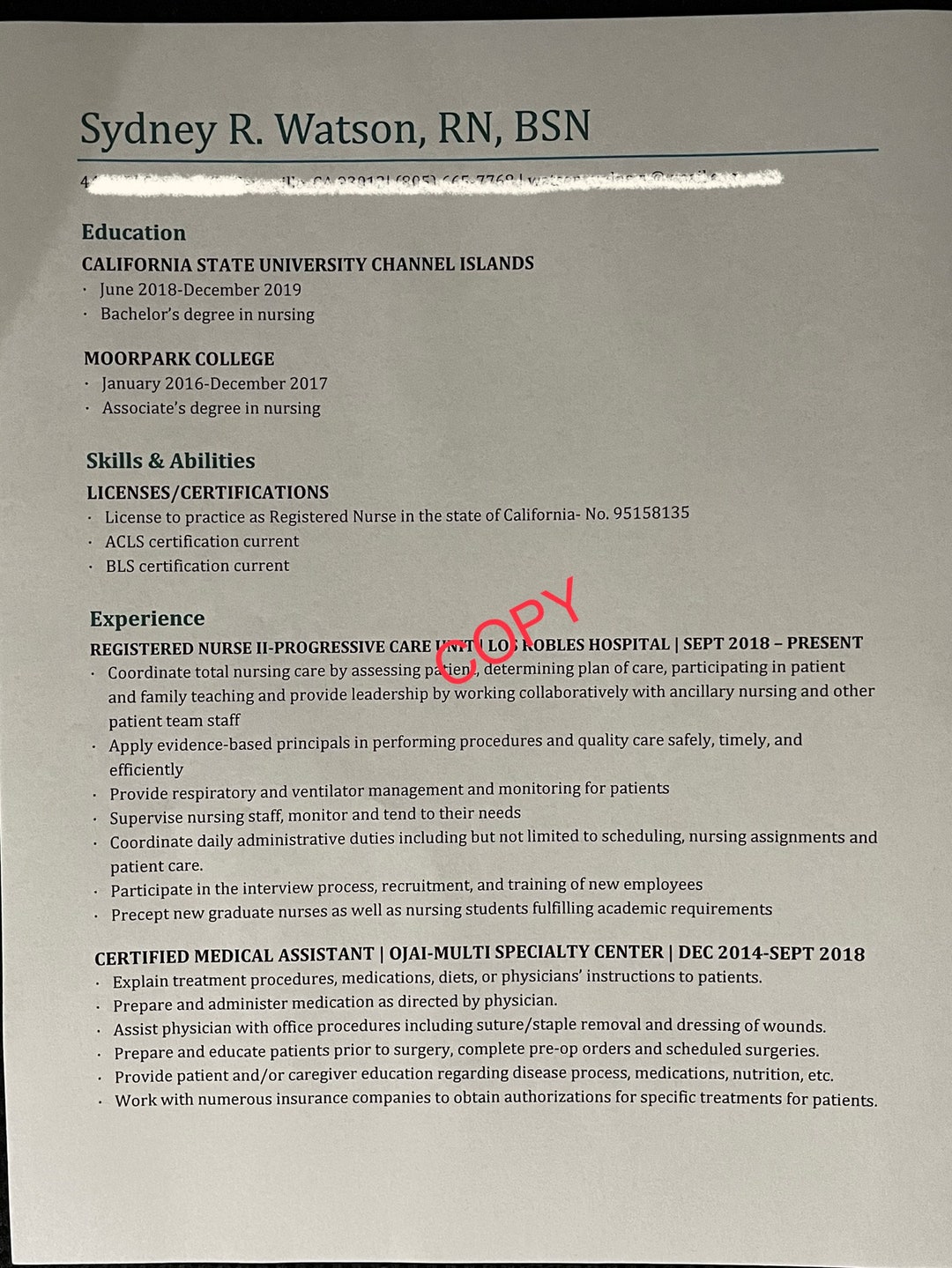 New Grad Nurse Resume Template - Il 1080xN.4875540738 41er 