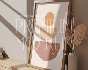 Frame mockup, DIN A mockup frame, wall art mockup, frame mockup for artwork, digital frame mockup for prints, poster shop mockup