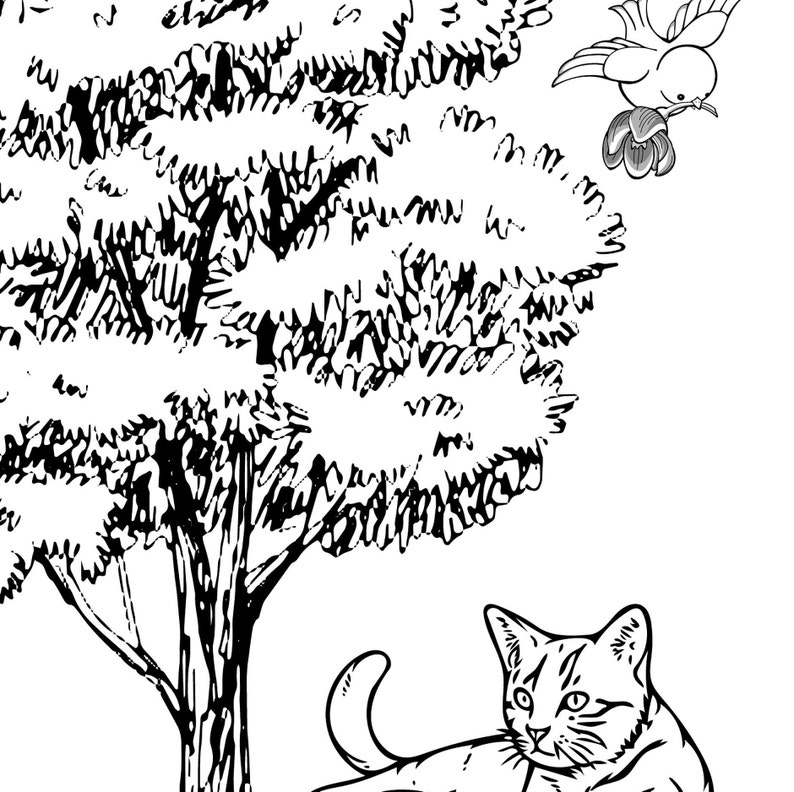 Coloring Pages Printable PDF - Etsy