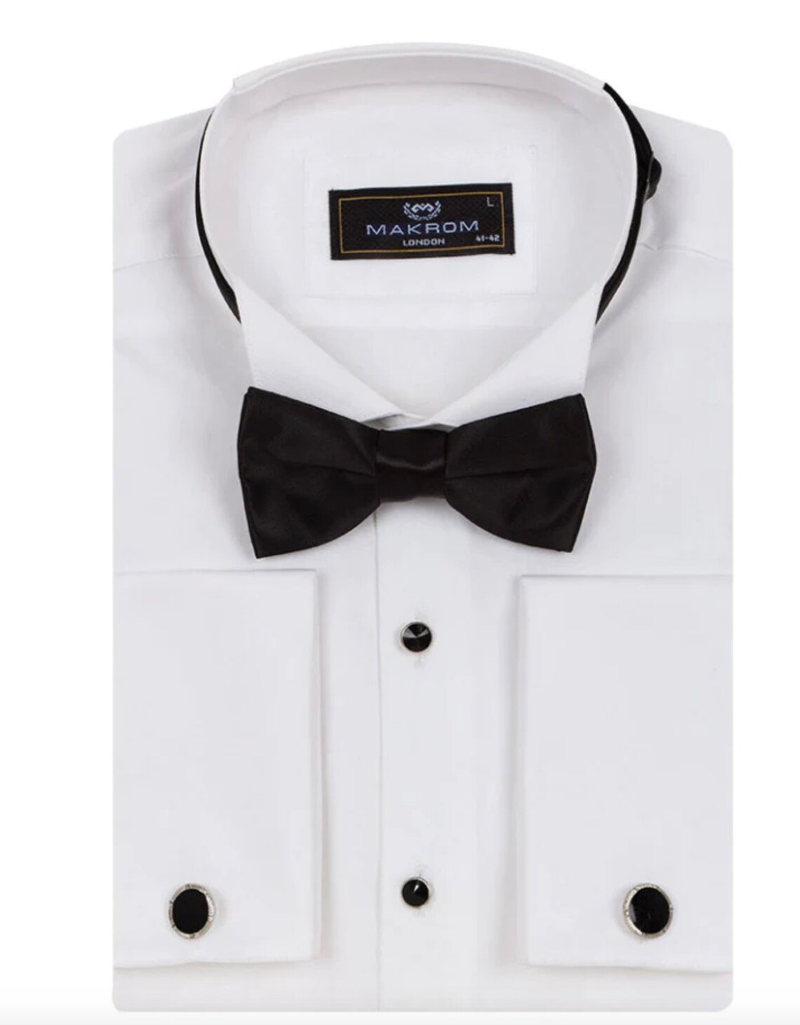 how to wear bow tie with wing collar shirt