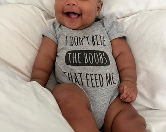 Babybody - Don't Bite the Boobs (schwarze Schrift)