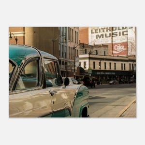 Classic Brushed Aluminum Print