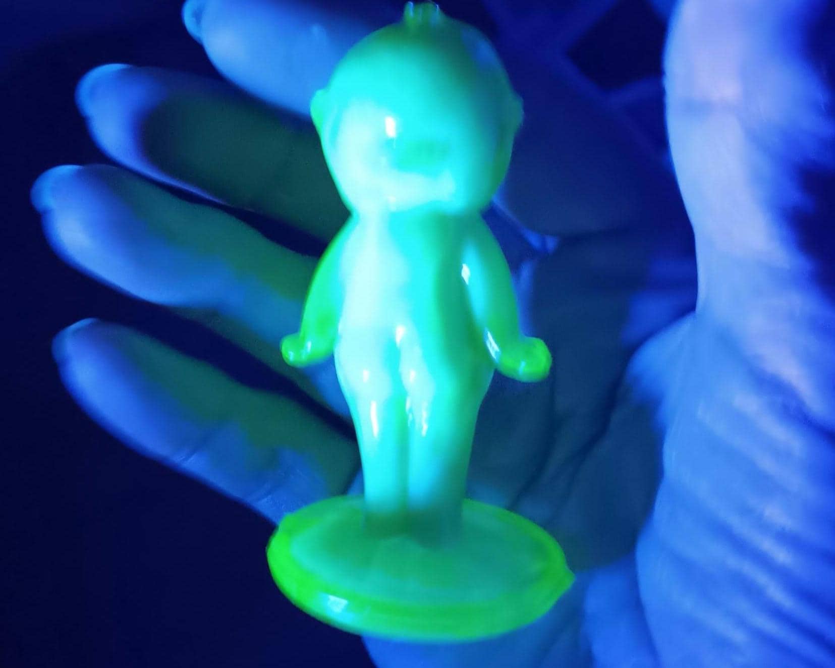 Uranium Glass Kewpie - Etsy