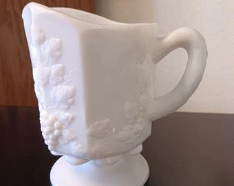 Westmoreland 5" Grape and Leaf Syrup Pitcher