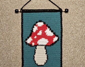 Crochet Wall Hanging. Boho Tapestry Wall Art. Handmade wall decor. Unique crocheted gifts. Housewarming gifts. Highly individual pieces.