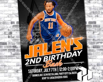 Zaproszenie Jalena Brunsona - New York Knicks - Zaproszenie Knicks - Jalen Brunson - Urodziny NBA