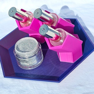 Nail Polish/Dip Liquid Holder and Tray