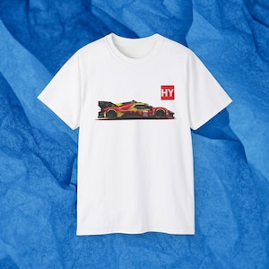 Race Car Enthusiast Tee, Le Mans Racing T-Shirt, Automotive Graphic Shirt, Auto Racing Apparel, Hyper Car Lover Gift, Le Mans, Wec, Imsa