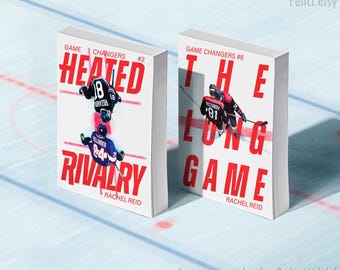 Heated rivalry + The long game by Rachel Reid Dust jackets [PDF file] LIMITED TIME