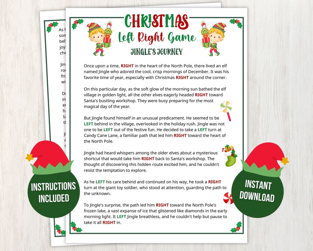 Printable Christmas Left Right Game For Kids And Adults Fun Christmas printable-christmas-left-right-game-for-kids-and-adults-fun-christmas