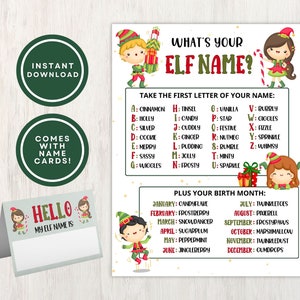 24ct Elf Name Game by AmandaCreation