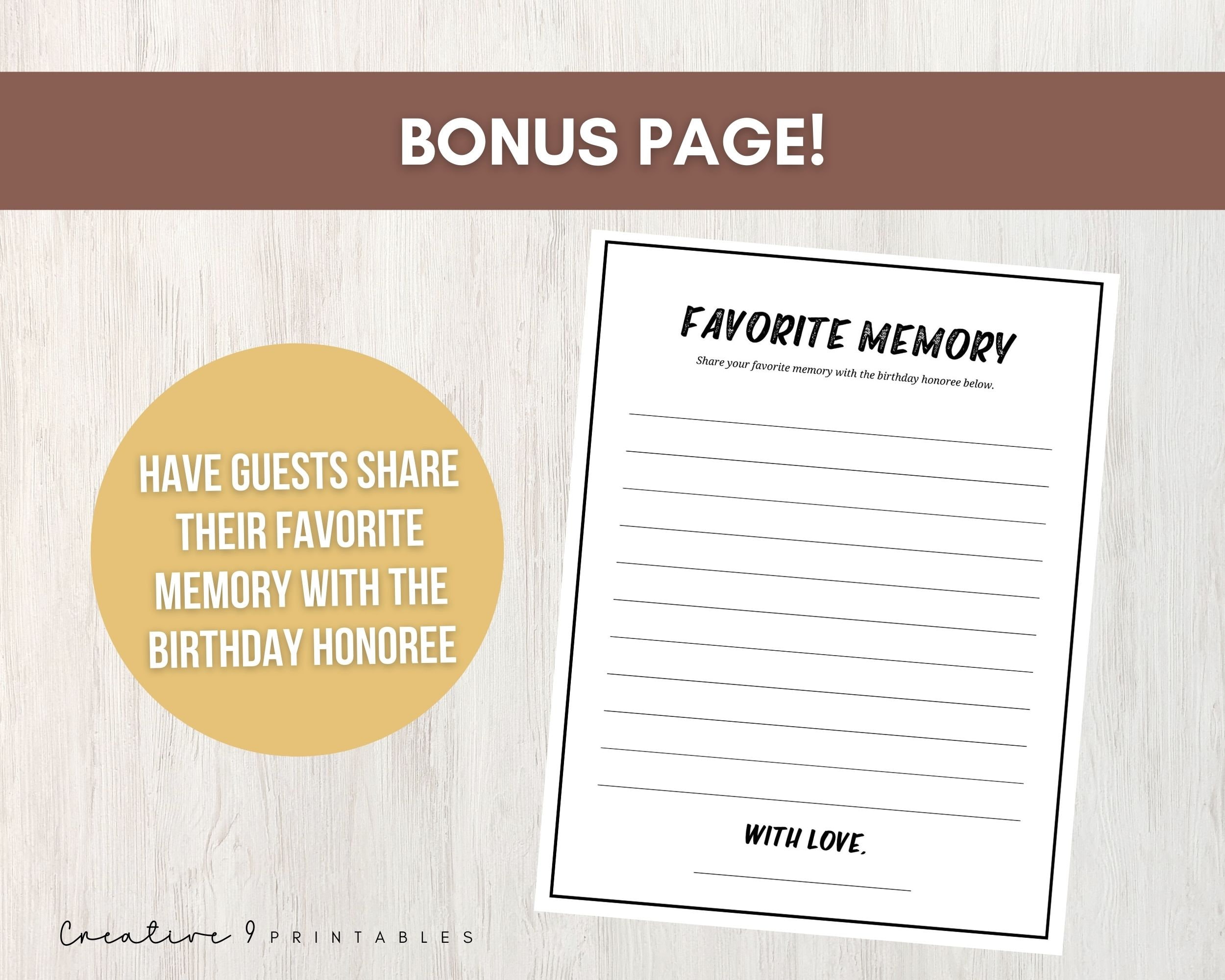 70th Birthday Party Games, Printable Game Bundle With Answer Keys, Born ...