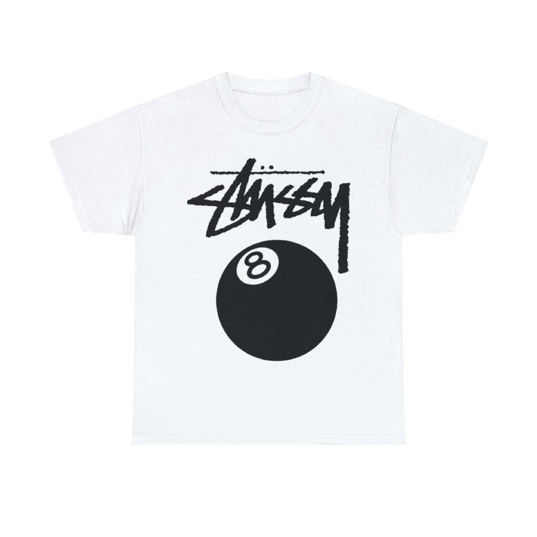 TShirt Stüssy 8ball Streetwear TShirt Stussy y2k TShirt Etsy.de