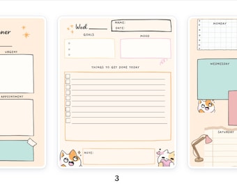 Leuke planner, dagelijks/wekelijks