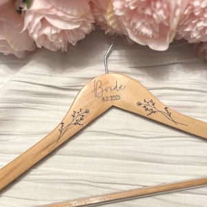 Custom Wedding Hangers