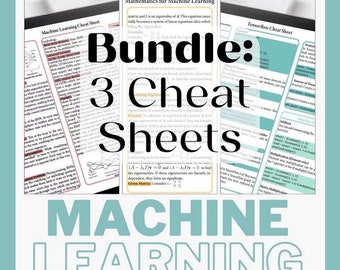Machine Learning Bundle - Math TensorFlow & ML Guide PDF