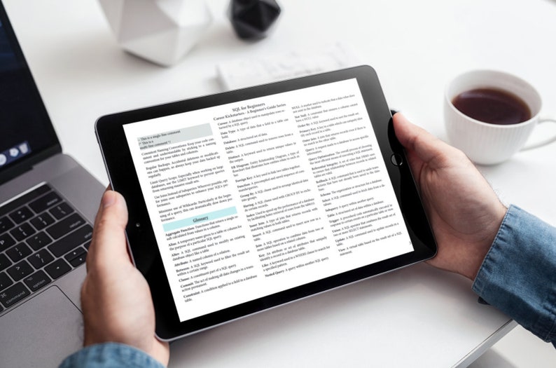 The best SQL Cheat Sheet! Beginner friendly SQL Sheet.