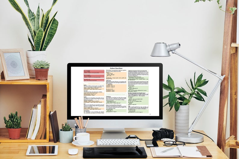 Python Cheat Sheet Deutsch Beispiel