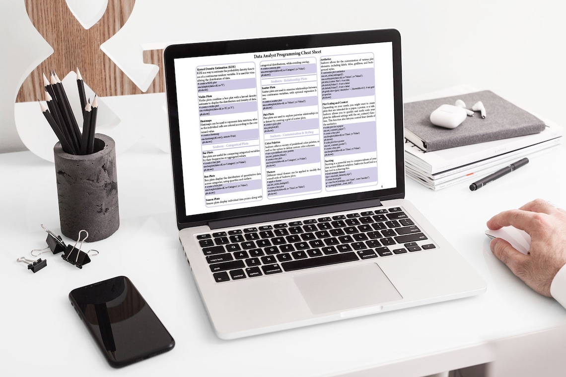 Python for Data Analyst Cheat Sheet Pandas Code Numpy Matplotlib ...
